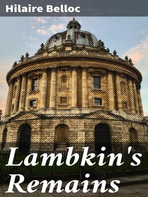 cover image of Lambkin's Remains